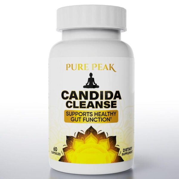 Candida Cleanse - Gut and Colon Support 60count，Proven to starve off Candida fungus overgrowth in as little as 30 days.