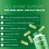 Rosabella Moringa 100% Pure – Maximum Potency| Supports Sleep, Joints, and Energy Levels| 60 Capsules - 图片 2
